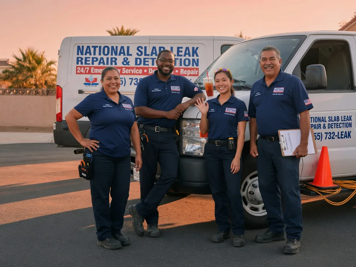 Slab Leak Detection company in Lyons, TX